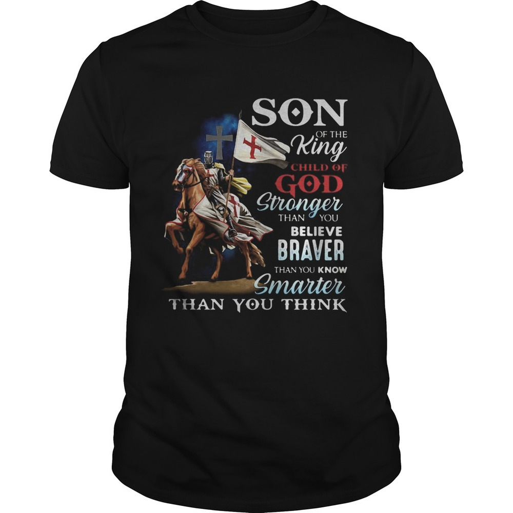 Knight Armor Riding Horse Son Of The King Child Of God Stronger Than You